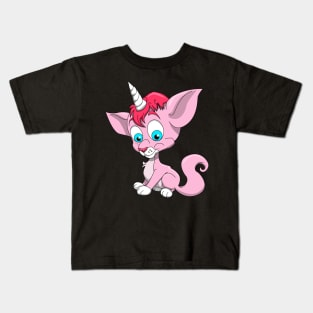 Unicorn Cat Kids T-Shirt